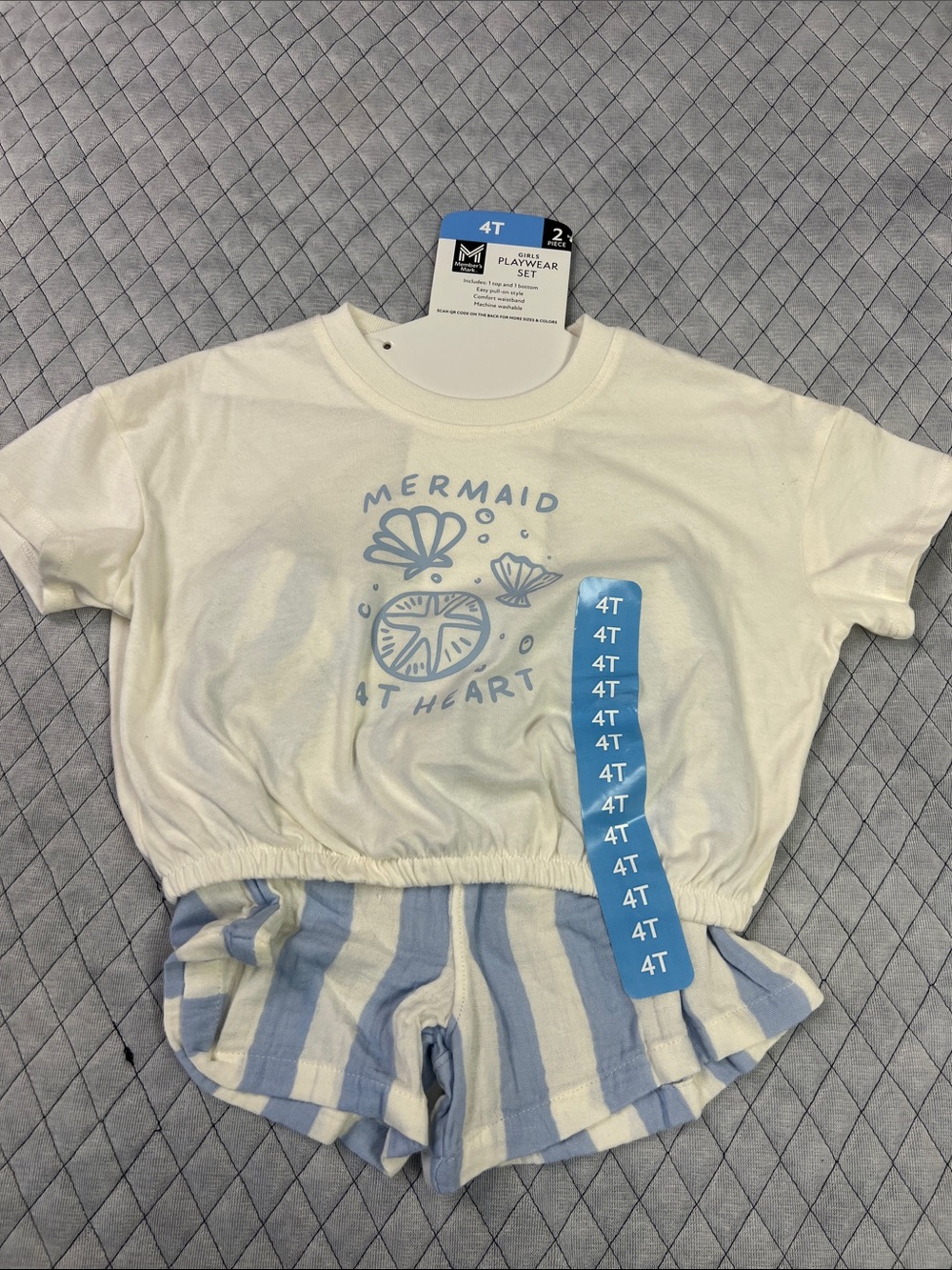 2 Children's 2-Piece Playwear Sets-4T